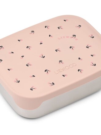 Liewood Arthur Printed Lunchbox / Mini Cherry heart / Rosey