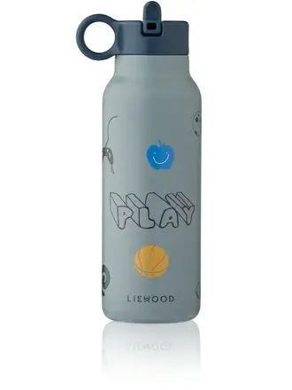 Liewood Falk Water Bottle 350 ml / Play / Dusty Peppermint