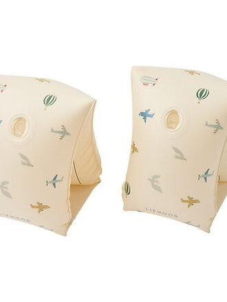Liewood Shirley Printed Swim Wings 2-pack Aviator / Ecru