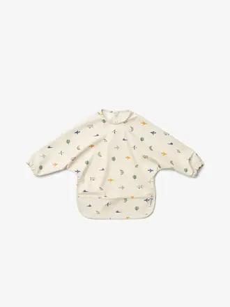 Liewood Merle Printed Cape Bib Aviator / Ecru