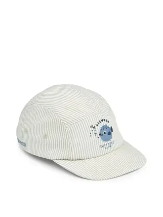 Liewood Rory Seersucker Cap / Peppermint / Sandy