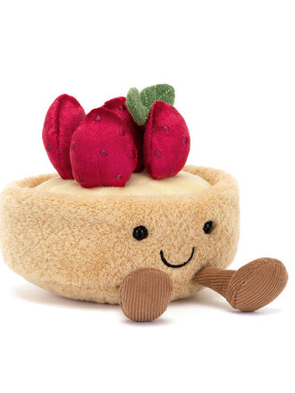 Jellycat Amuseables Fleurette Tarte Aux Fraises