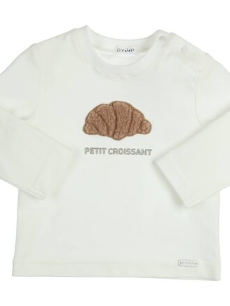 GYMP Longsleeve Aerodoux Petit Croissant Off White 352-6684-20