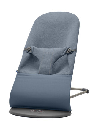BabyBjorn Wipstoeltje Bliss /  Blauw 3D Jersey