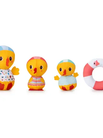 Lilliputiens 3 BADEENDJES LEREN ZWEMMEN
