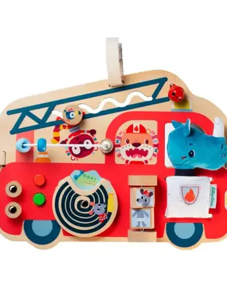 Lilliputiens PANEEL BRANDWEERWAGEN