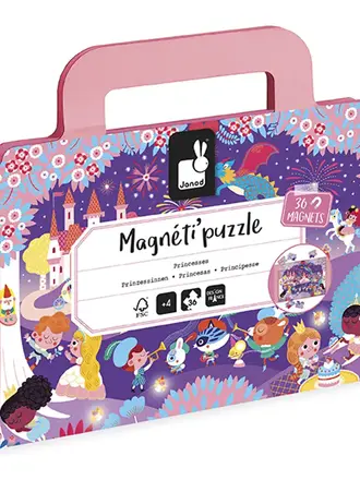 Janod MAGNETI'PUZZLES - PRINSESSEN 36 ST.