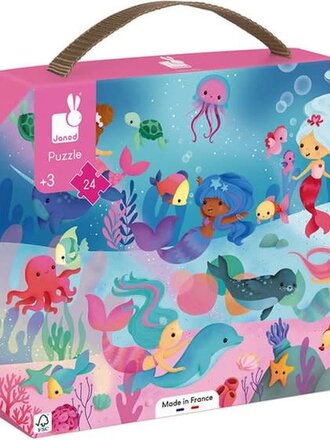 Janod PUZZEL SIRENE 24 STUKS
