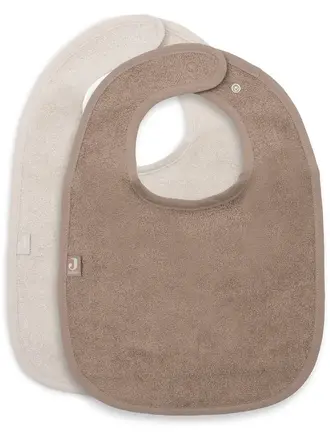 Jollein Slab Badstof Sand/Milky Coffee (2pack)