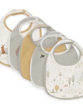 Jollein Slab Jersey Waterproof - Tiny Park - 5 Stuks