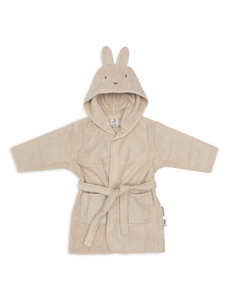 Jollein Badjas Badstof 1-2 jaar Miffy - Warm Sand