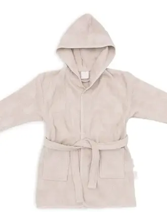Jollein Badjas Badstof 1-2 jaar Miffy Jacquard Nougat