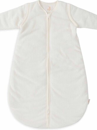 Jollein Slaapzak met afritsbare mouw Rond 60cm Rib Ivory
