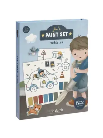 Little Dutch Verfboek - Jim