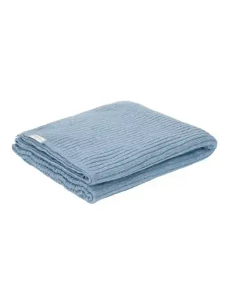 Little Dutch Wiegdeken gebreid Pure Denim  blue