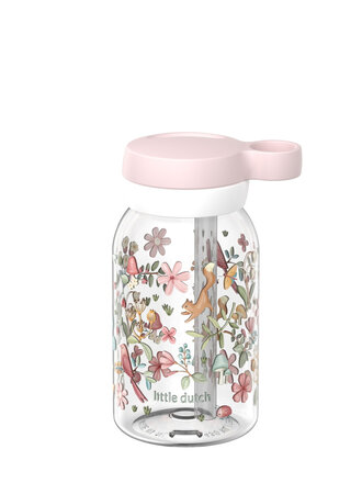 Little Dutch drinkfles met rietje campus 450 ml - fairy wonders