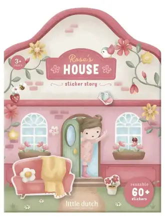 Little Dutch Stickerboek herbruikbaar Rosa