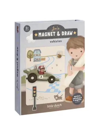 Little Dutch Magnetisch speelboek - Jim