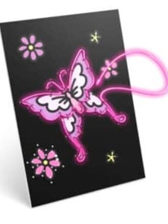 KIDYWOLF KIDYNEON Verlichte wanddecoratieset “Er was eens”