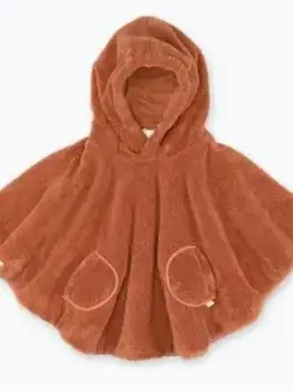 Bemini Poncho softy + jersey SOFTY 40 noisette
