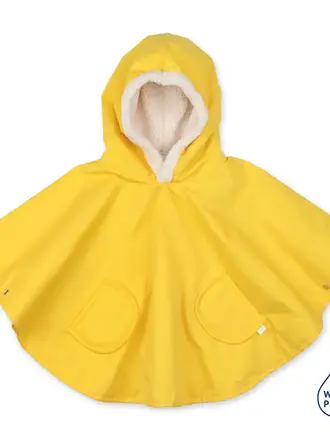 Bemini Poncho teddy +  coated jaune 33