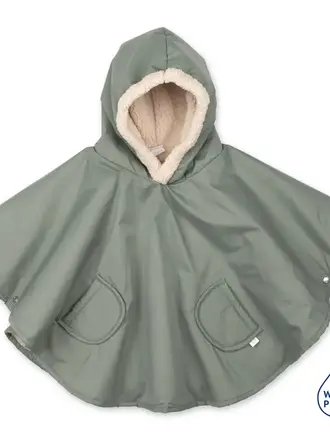 Bemini Poncho teddy +  coated green 78