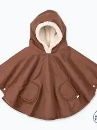 Bemini Poncho teddy +  coated chocolat 88