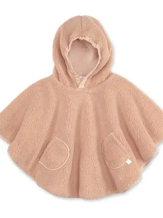 Bemini Poncho teddy outside + jersey natural 85