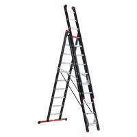 Mounter 3-delige reformladder ZR 3072 3 x 10 Mounter 3-delige reformladder ZR 3072 3 x 10