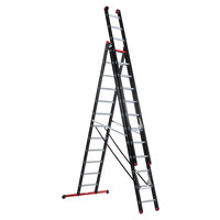 Mounter 3-delige reformladder ZR 3083 3 x 12 Mounter 3-delige reformladder ZR 3083 3 x 12