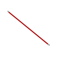 Diagonaalschoor rood gecoat 245-28-16 RS5 Diagonaalschoor rood gecoat 245-28-16 RS5