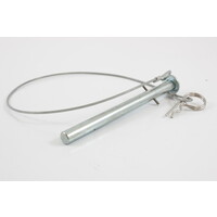 Verbindingspen MTB plat + borgclip - lang Verbindingspen MTB plat + borgclip - lang