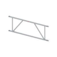 Dubbele leuningschoor 1.85m Dubbele leuningschoor 1.85m