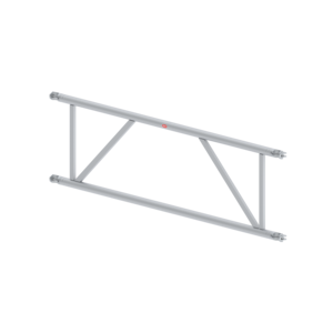 Dubbele leuningschoor 1.85m Dubbele leuningschoor 1.85m
