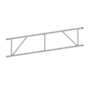 Dubbele leuningschoor 2.45m Dubbele leuningschoor 2.45m