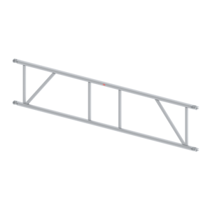 Dubbele leuningschoor 3.05m Dubbele leuningschoor 3.05m