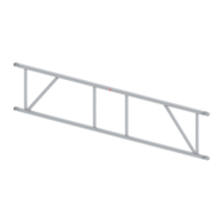 Dubbele leuningschoor 3.05m Dubbele leuningschoor 3.05m