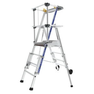 Platform ladder 3 tot 4 treeds Platform ladder 3 tot 4 treeds