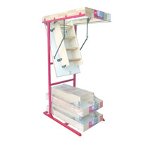 Presentatiestandaard Woodytrex zoldertrap Presentatiestandaard Woodytrex zoldertrap