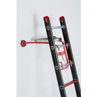 Muurafhouder met toprollen en bakje Muurafhouder met toprollen en bakje