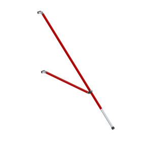 Driehoeksstabilisator Easy-Lock® 4.2m PH rood gecoat RS5 Driehoeksstabilisator Easy-Lock® 4.2m PH rood gecoat RS5