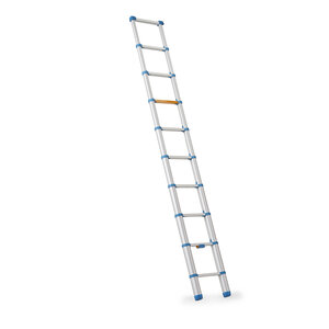 Excelsior Up aluminium telescoopladder 1x10 sporten Excelsior Up aluminium telescoopladder 1x10 sporten