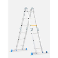 Excelsior aluminium vouwladder 4x3 sporten + platform
