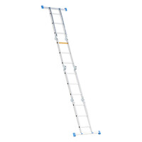 Excelsior aluminium vouwladder 4x3 sporten + platform