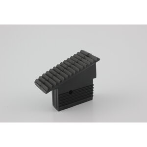 Voet achter Brenta R9005 zwart Voet achter Brenta R9005 zwart