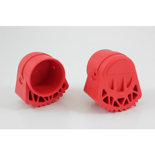 Set eindkap stabbalk rond