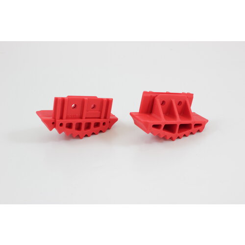 Set voet 1100 R3020 rood Set voet 1100 R3020 rood