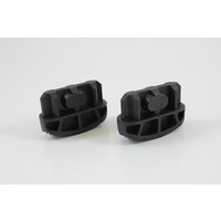 Set voet groot R9005 Rocky