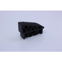 Voet rubber- E3 zwart