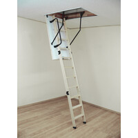 Woodytrex-Superieur 3-delige zoldertrap (inklap) 110 x 70 Woodytrex-Superieur 3-delige zoldertrap (inklap) 110 x 70